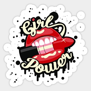 Girl Power Sticker